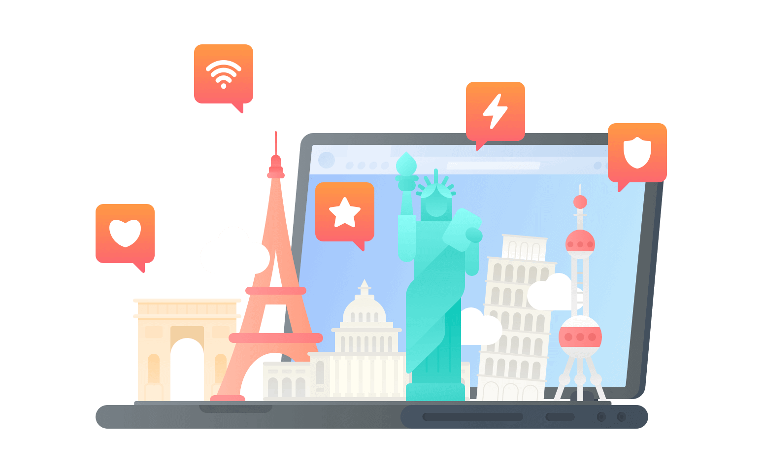 在科摩罗连接到中国的软件 - 华人VPN
